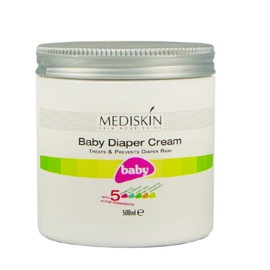 Mediskin, Baby Diaper Cream, Krem Na Pieluszkowe Podrażnienia Skóry, 500ml MEDISKIN