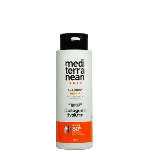 Mediterranean, Hair, szampon do włosów zniszczonych, 350 ml Mediterranean