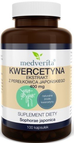 Medverita Kwercetyna 400 mg  Suplement diety, 100 kaps. Medverita