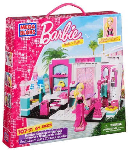 Mega Bloks, Barbie, Build 'n Style, klocki Modny Boutique Mega Bloks
