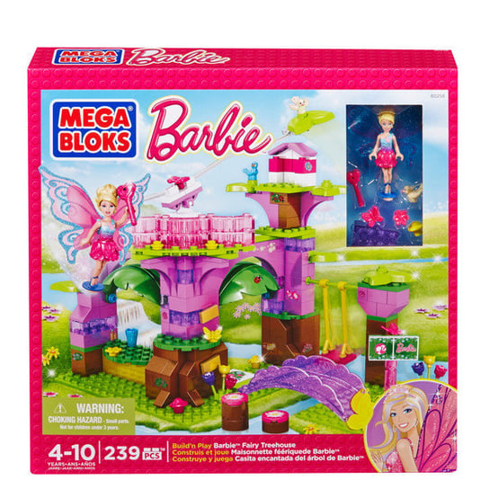 Mega Bloks, Barbie, klocki Domek na drzewie Mega Bloks