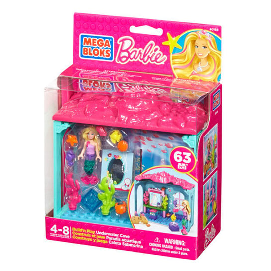 Mega Bloks, Barbie, klocki Podwodne akwarium Mega Bloks