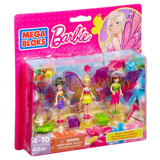 Mega Bloks, Barbie, klocki Przygody wróżek Mega Bloks