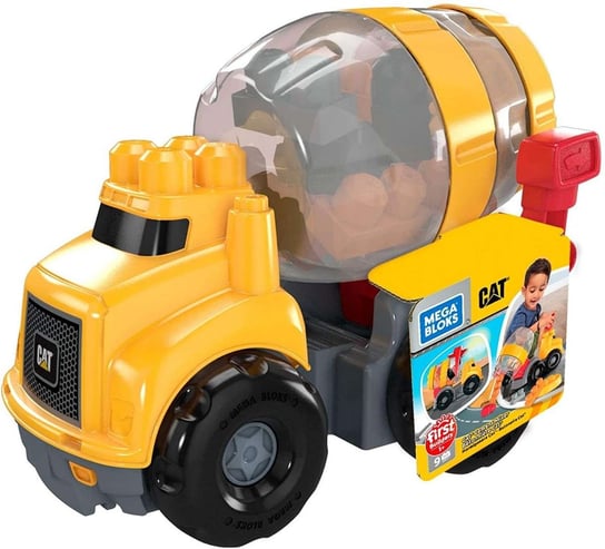 Mega Bloks Betoniarka CAT z klockami Fisher Price