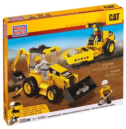 Mega Bloks, Cat, World Builders, klocki Pojazdy budowlane Mega Bloks