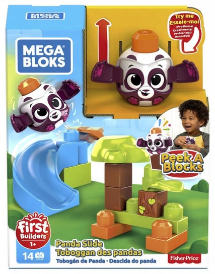 Mega Bloks, klocki A kuku Zjezdzalnia i Panda Mega Bloks
