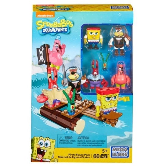 Mega Bloks, Spongebob, zestaw SpongeBob Piraci Mega Bloks