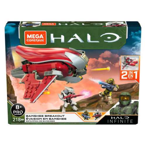 Mega Construx Halo Infinity klocki 218 elementów MEGA CONSTRUX