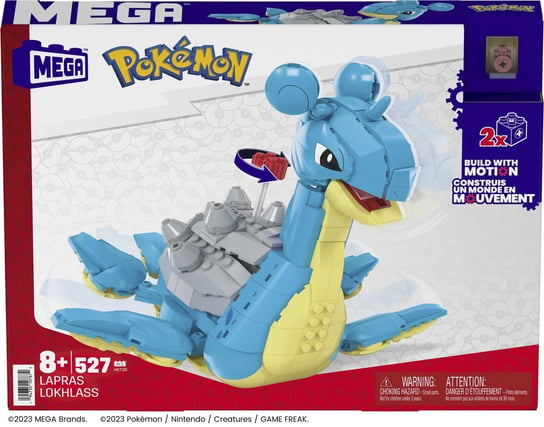 Mega Construx, Klocki konstrukcyjne Pokemon, Lapras, HKT26 Mega