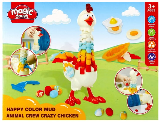 Mega Creative, Masa plastyczna Kurczak, 499003 Mega Creative