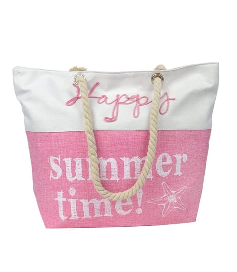 Mega duża torba plażowa Summer Time shopperka Agrafka