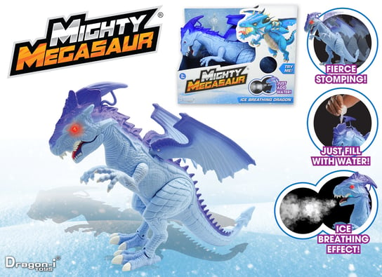 Mega duży chodzący wydający dźwięki Dinozaur Dragon-i Toys Hedo
