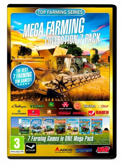 MEGA FARMING COLLECTION - 7 GIER SYMULATOR ROLN, PC 