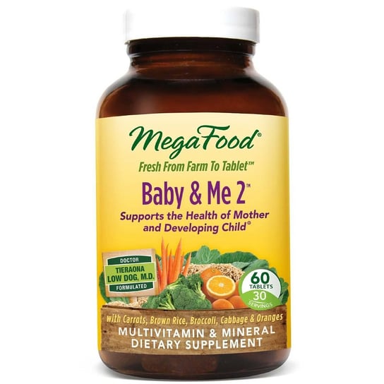 Mega Food, suplement diety dla kobiet w ciąży, 60 tabletek Mega Food