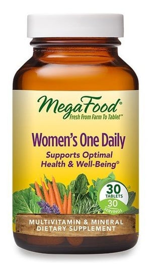 Mega Food Women's one daily multiwitamina dla kobiet suplement diety 30 tabletek Mega Food
