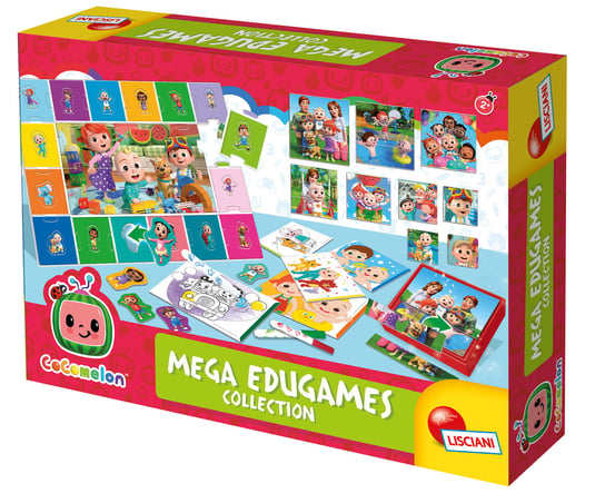 Mega Kolekcja Gier Edukacyjnych, gra edukacyjna,Lisciani Lisciani