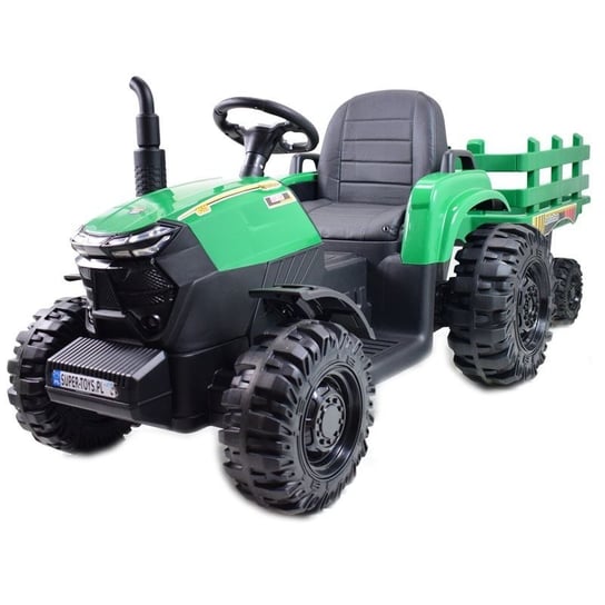 Mega Traktor Agriculture Z Przyczepą 2X200, 24V, Szybki Super Jakosć/Jc000B SUPER-TOYS