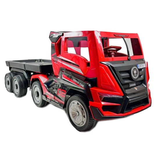 Mega Truck, Ciężarówka Z Przyczepą Gigant Zestaw/Bdq-2020 SUPER-TOYS