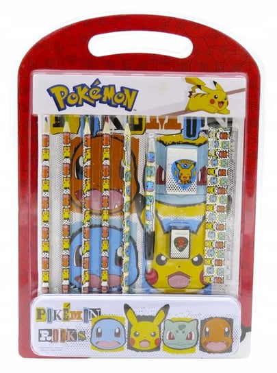 Mega Zestaw Biurowy Szkolny Pokemon Pikachu CYP Brands