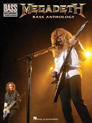 Megadeth Bass Anthology Hal Leonard Corporation