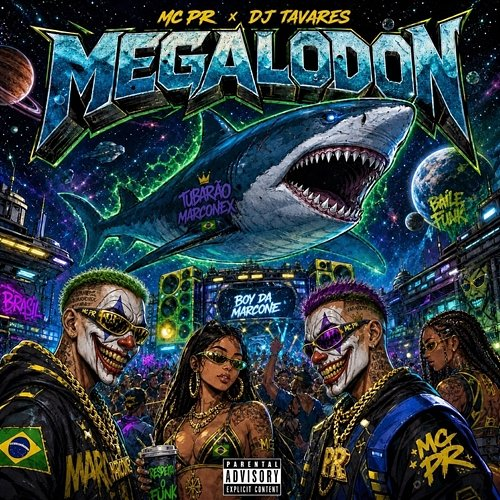 Megalodon Dj Tavares, MC PR