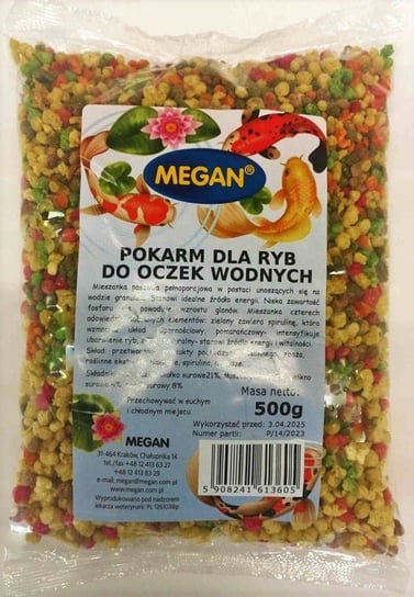 Megan Karma Dla Ryb Do Oczek Wodnych 500G Megan