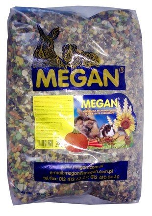 Megan, Pokarm dla gryzoni, worek, 20,kg . Megan