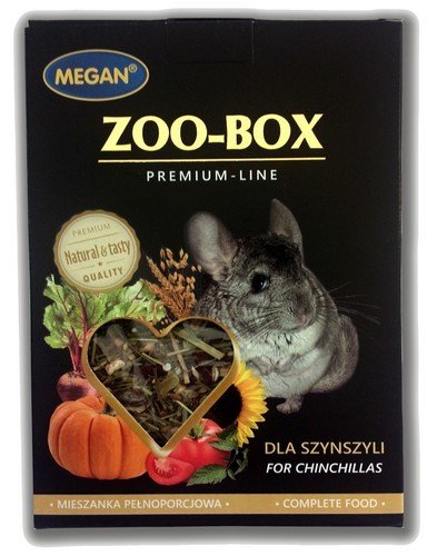 Megan, Zoo-Box dla szynszyli, 500 g . Megan