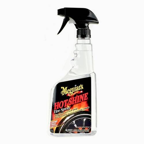 Meguiars Hot Shine Tire Spray - środek do pielęgnacji i nabłyszczania opon 709ml MEGUIARS