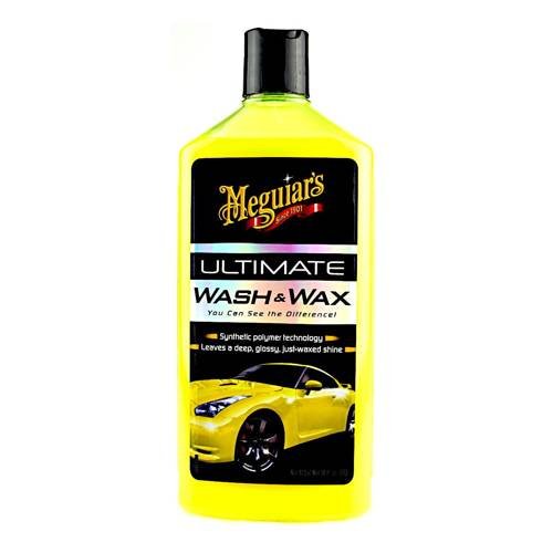 Meguiars Ultimate Wash Wax szampon samochodowy z woskiem i polimerami 473ml MEGUIARS