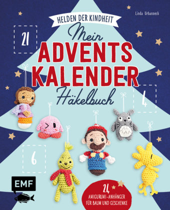 Mein Adventskalender-Häkelbuch: Helden der Kindheit - Merry X-Mas Edition Michael Fischer