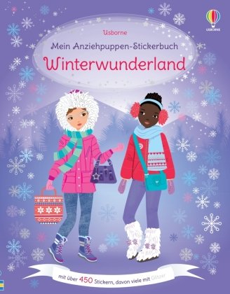 Mein Anziehpuppen-Stickerbuch: Winterwunderland Usborne Verlag