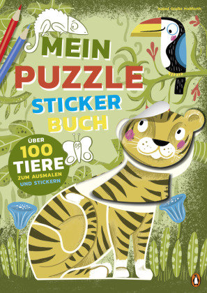 Mein bunter Puzzle-Sticker-Spaß - Tiere Penguin Junior