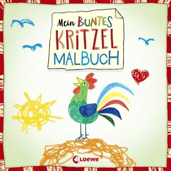 Mein buntes Kritzel-Malbuch (Hahn) Loewe Verlag
