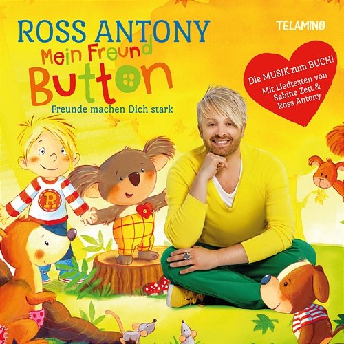Mein Freund Button - Freunde machen Dich stark Ross Antony