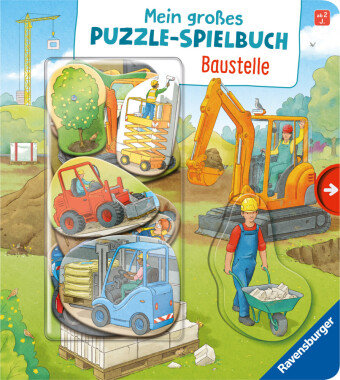 Mein großes Puzzle-Spielbuch: Baustelle Ravensburger Verlag