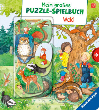 Mein großes Puzzle-Spielbuch: Wald Ravensburger Verlag
