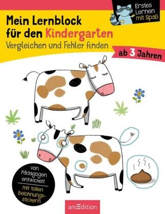 Mein Lernblock für den Kindergarten - Vergleichen und Fehler finden Ars Edition