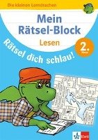 Mein Rätsel-Block Rätsel dich schlau! Lesen 2. Klasse. Deutsch, Grundschule Klett Lerntraining