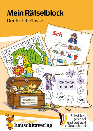 Mein Rätselblock Deutsch 1. Klasse Hauschka
