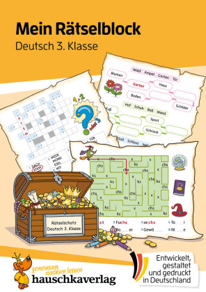 Mein Rätselblock Deutsch 3. Klasse Hauschka