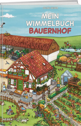 Mein Wimmelbuch Bauernhof - Weber Verlag Thun | Książka W Empik