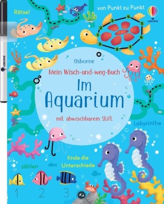 Mein Wisch-und-weg-Buch: Im Aquarium Usborne Verlag