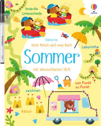 Mein Wisch-und-weg-Buch: Sommer Usborne Verlag