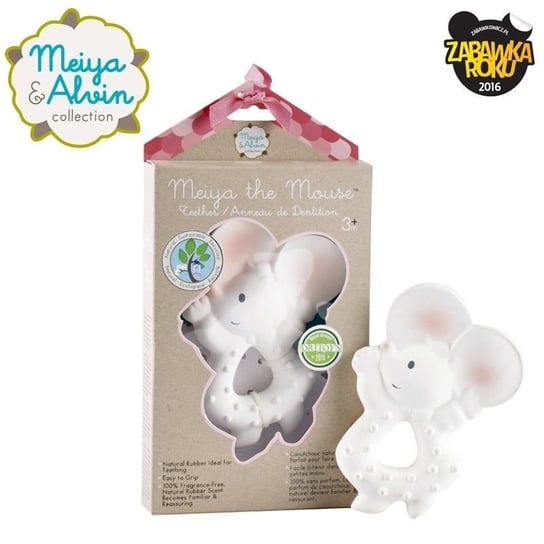 Meiya & Alvin - Meiya Mouse Organic Rubber Teether Meiya & Alvin