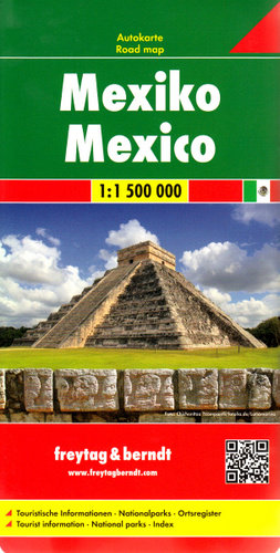 Meksyk. Mapa 1:1 500 000 Freytag & Berndt