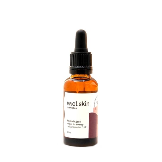 Mel Skin, Rewitalizujące serum do twarzy z witaminą C, z witaminą A i witaminą E, 30 ml Mel Skin