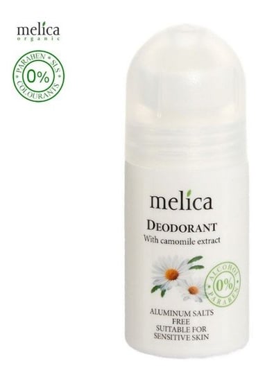 Melica Organic, dezodorant w kluce z ekstraktem z rumianku, 50 ml Melica Organic