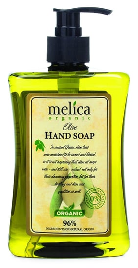 Melica organic mydło do rąk z ekstraktem z oliwek Melica Organic