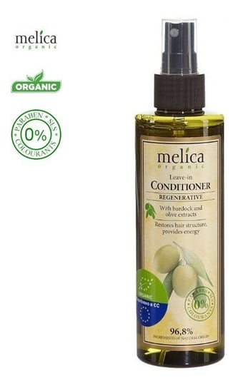Melica Organic, odżywka organiczna do włosów z ekstraktem z Łopianu i Oliwek, 200 ml Melica Organic
